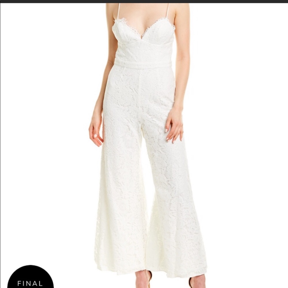 Gorgeous jumpsuit perfect for a bride to be.